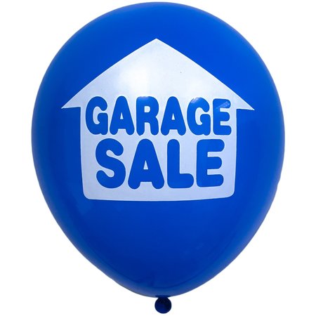 HY-KO Garage Sale Balloons 6 Per Bag, 5PK A40636